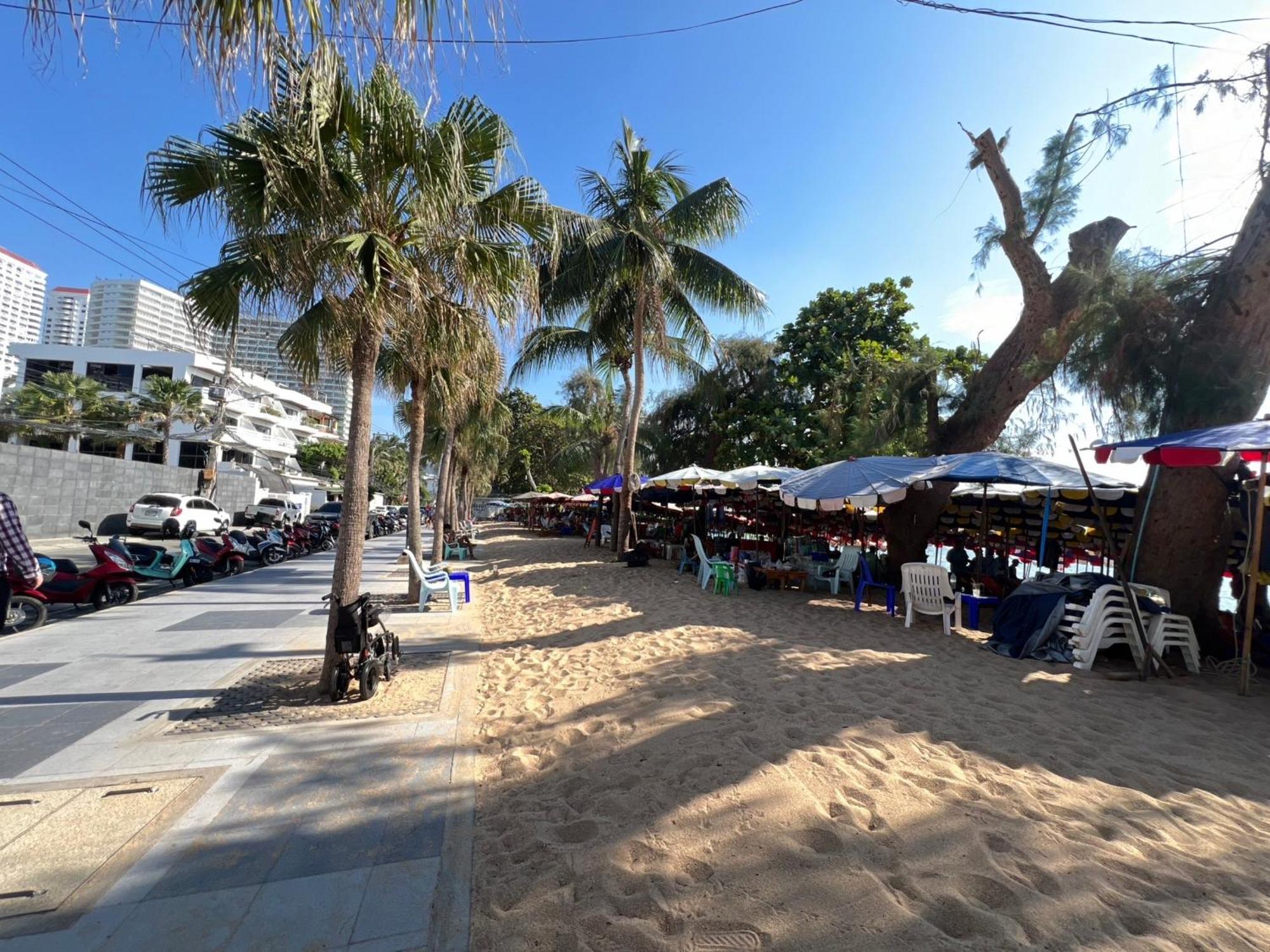 Pattaya Pool Villa39A 300 Mater To Beach Gate Exit Exterior foto