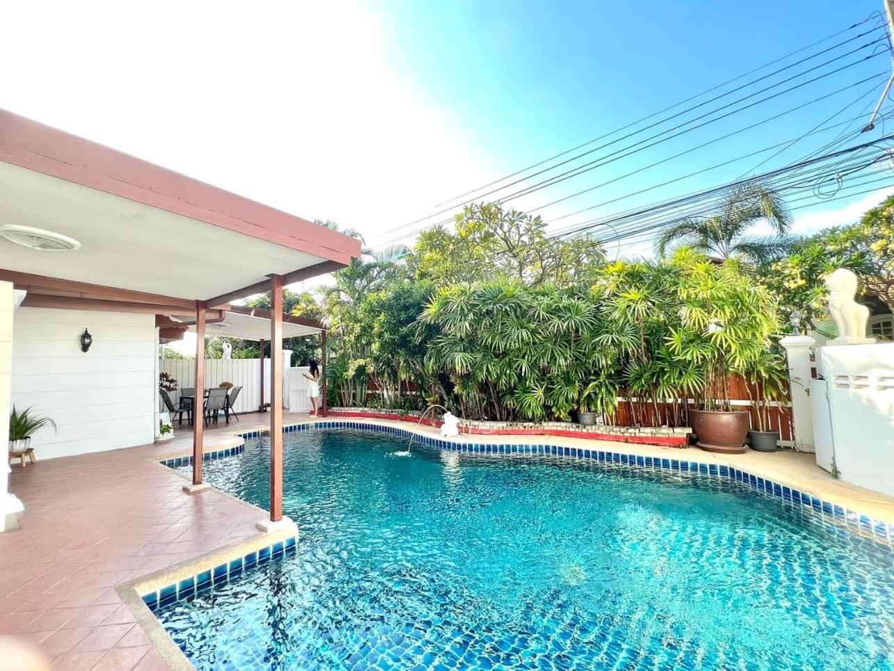 Pattaya Pool Villa39A 300 Mater To Beach Gate Exit Exterior foto